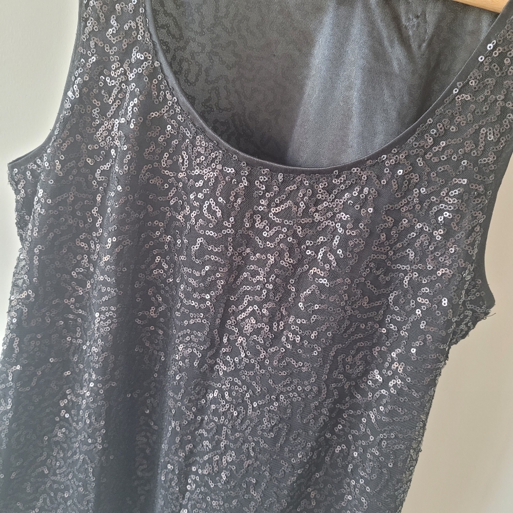 DECJUBA Sequin Top (sS) Black Sparkle - Picture 6 of 11